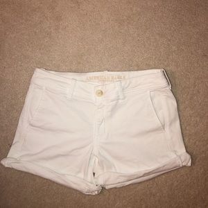 American Eagle White Shorts